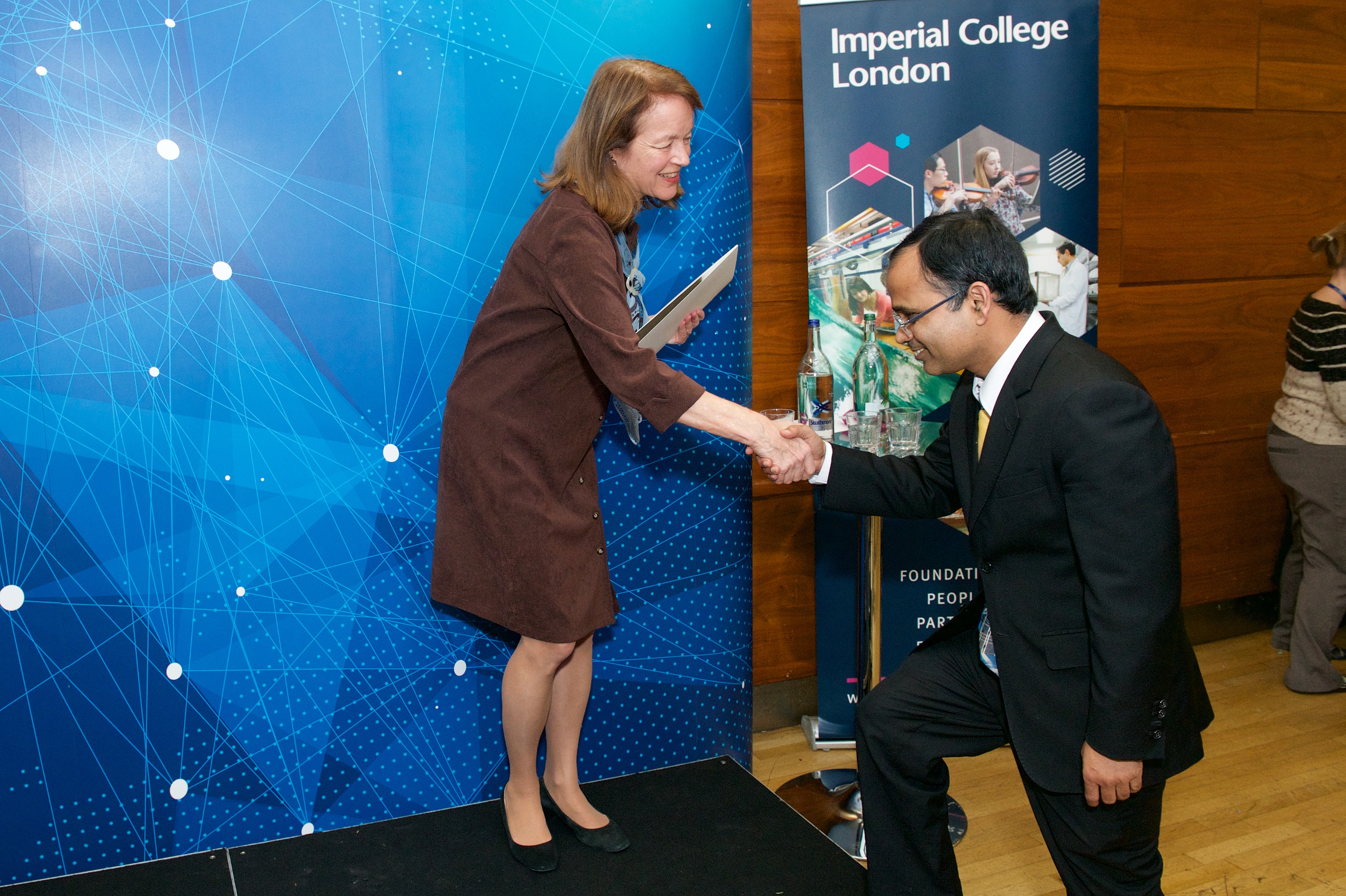 Prof Pal with the ICL President
