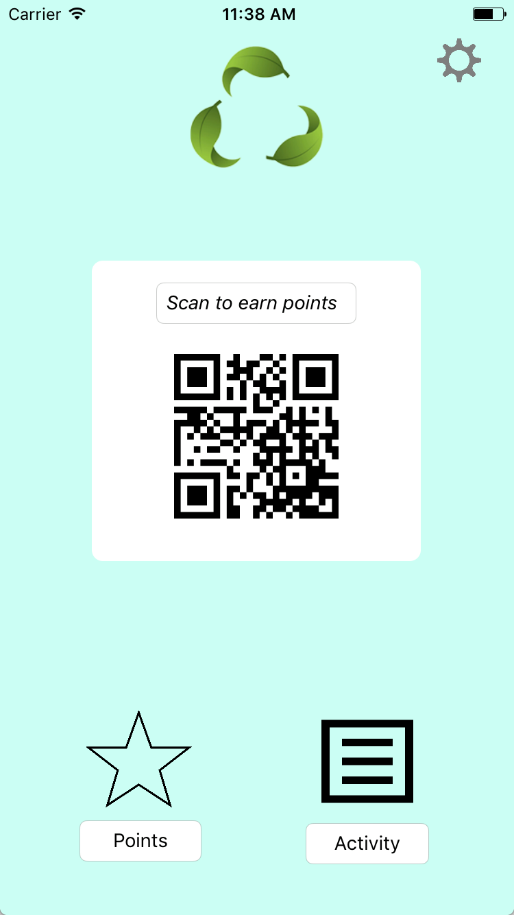 scan to earn points